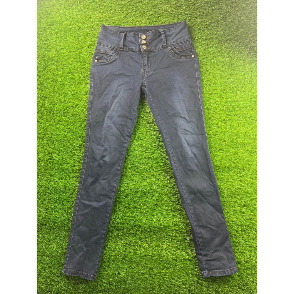 Silver Diva Women’s High Rise Skinny Jeans Size 9 Stretch Denim Dark Wash